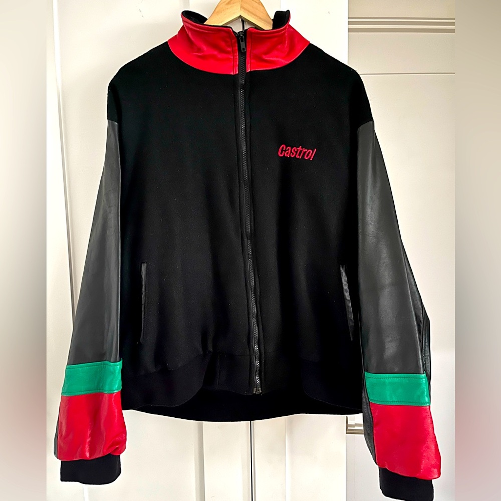 Castrol Racing Large 90s Varsity Jacket